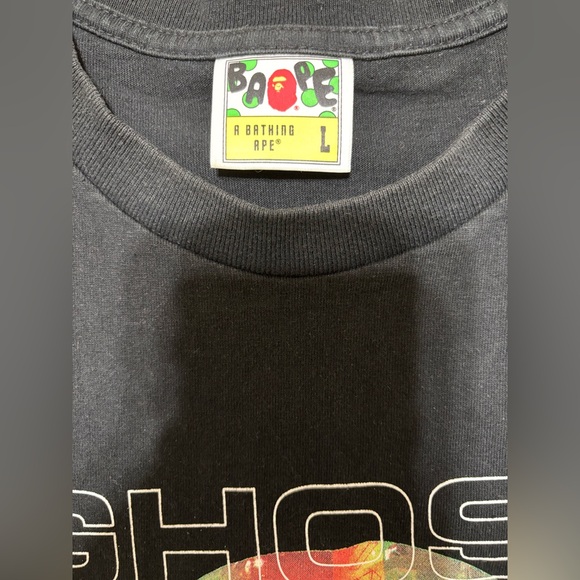 Bathing Ape Ghost 2 Relaxed Fit Tee - Picture 4 of 8